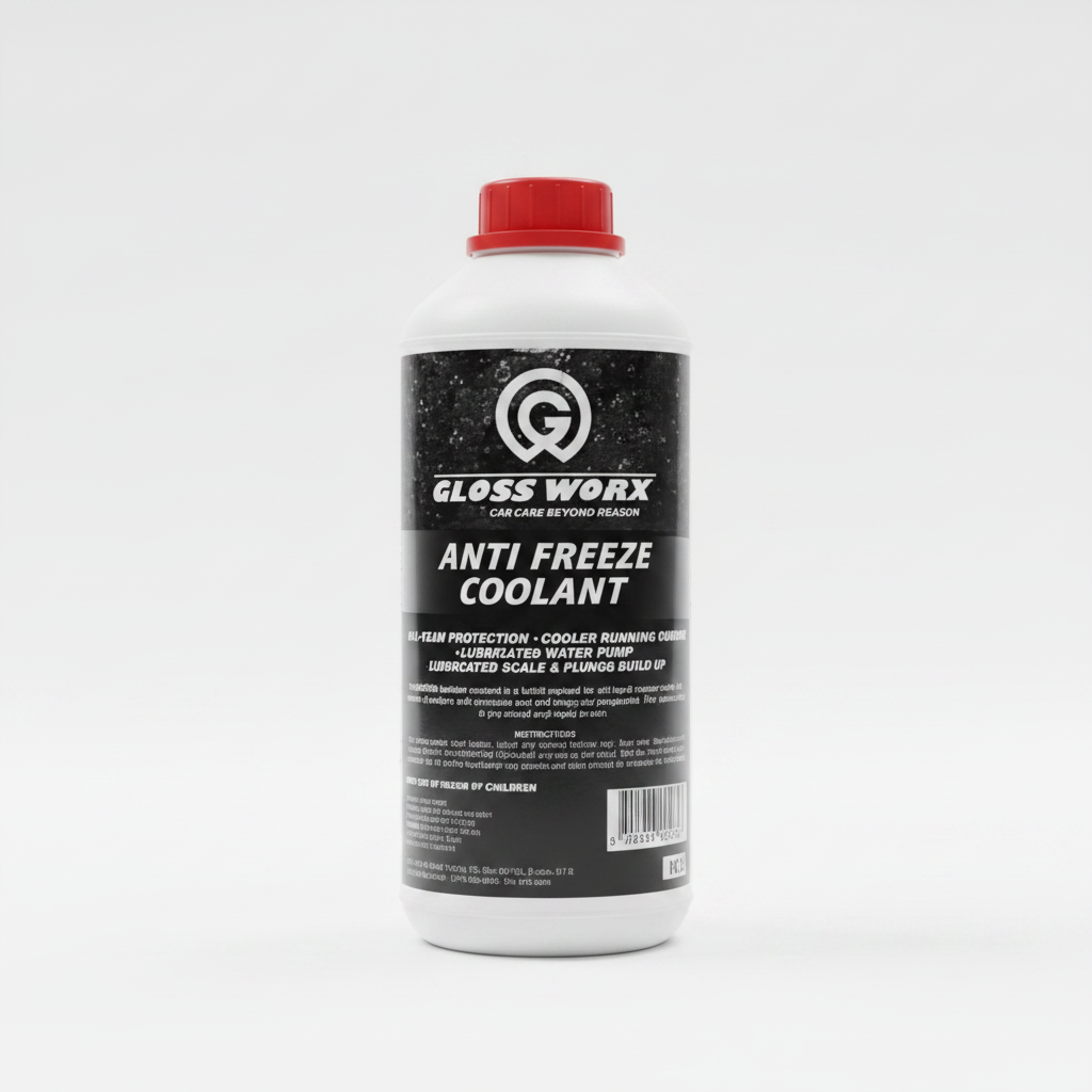 Gloss Worx Anti-Freeze Coolant Red 1 Litre
