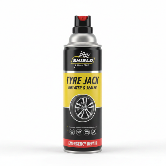 Shield Tyre Jack Inflater & Sealer 250ml
